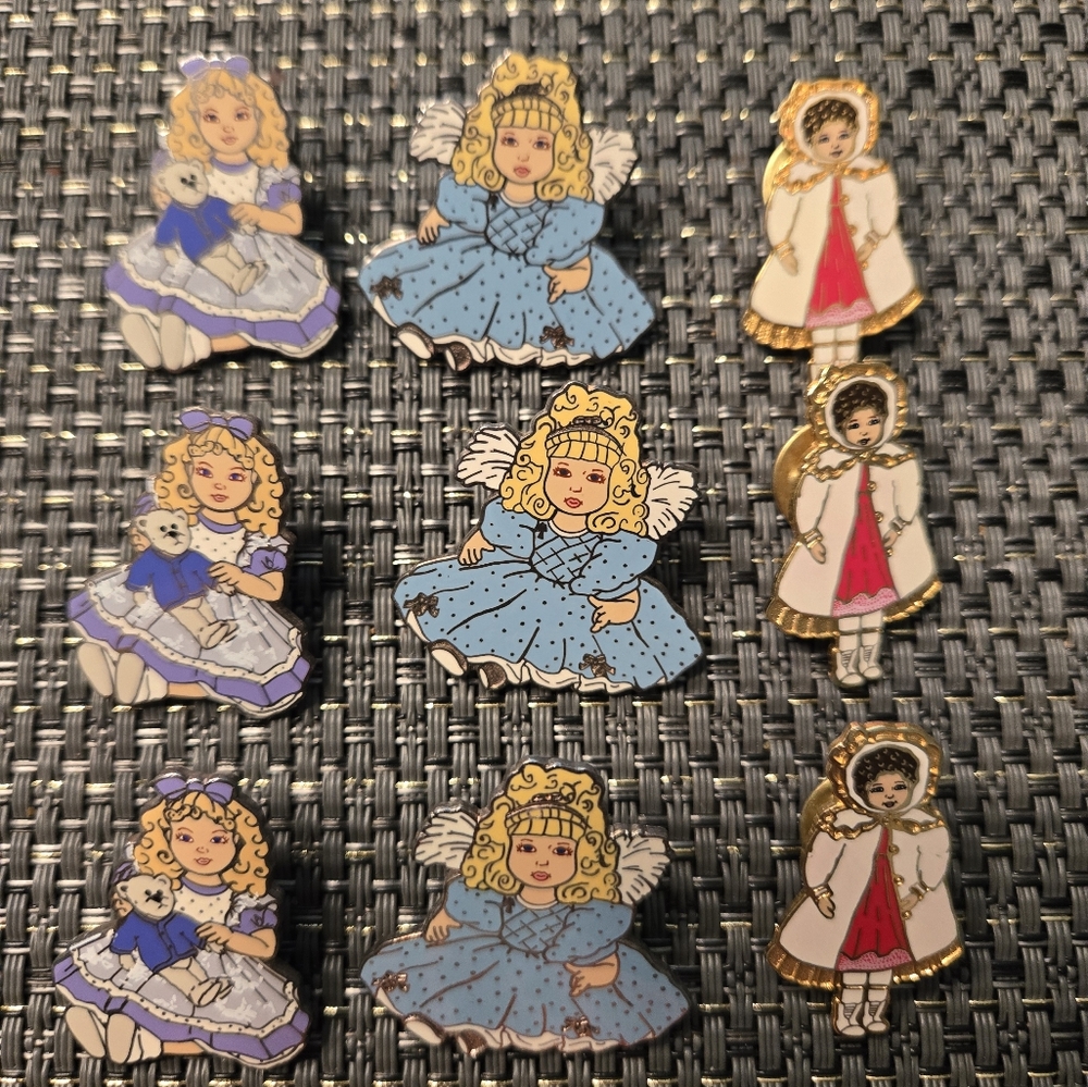 LL Knickerbocker Dolls Pins Marie Osmond Lot Of 9